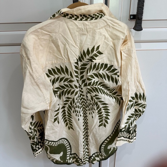 Eugenia Fernández Anthropologie Rihad Buttondown Blouse - Picture 9 of 10
